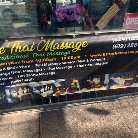 Redeem only at our <b>Little</b> Italy Location. . Little thai massage san diego